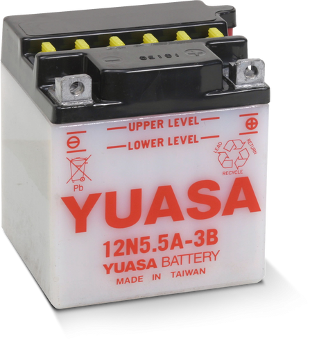 12N5.5A-3B Yuasa PowerSport Battery ($10 Core Charge)
