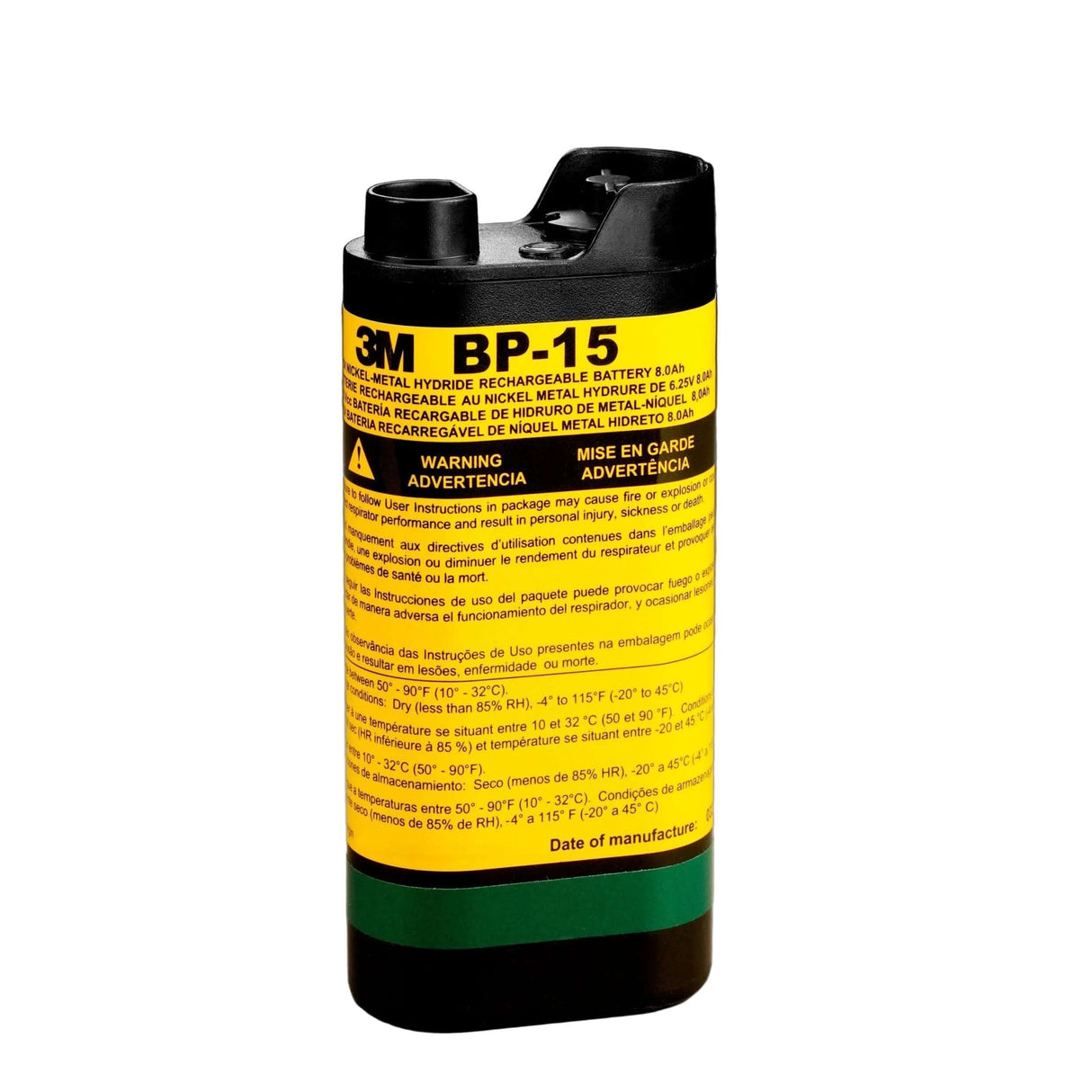 BP-15 3M® Breathe Easy Turbo PAPR Battery Rebuild Service