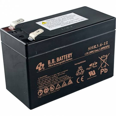 SHR3.6-12 12V / 3.6Ah AGM Battery
