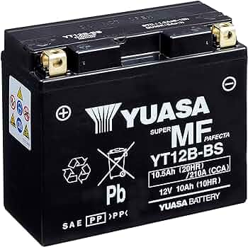 Batería YT12B Yuasa PowerSport (cargo por núcleo de $10)