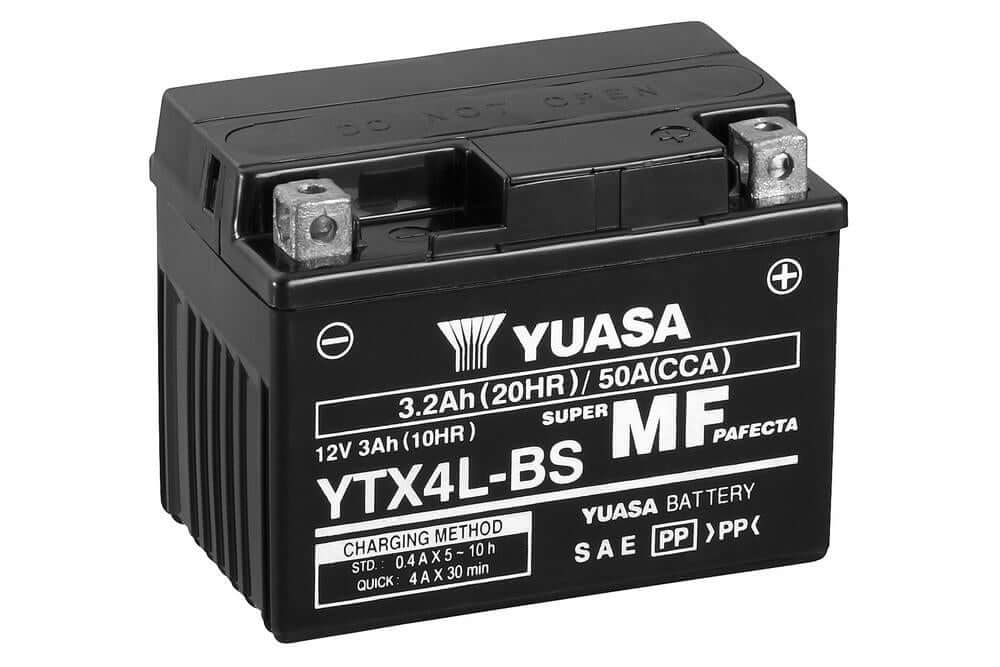 Batería YTX4L YUASA PowerSport (cargo por núcleo de $10)