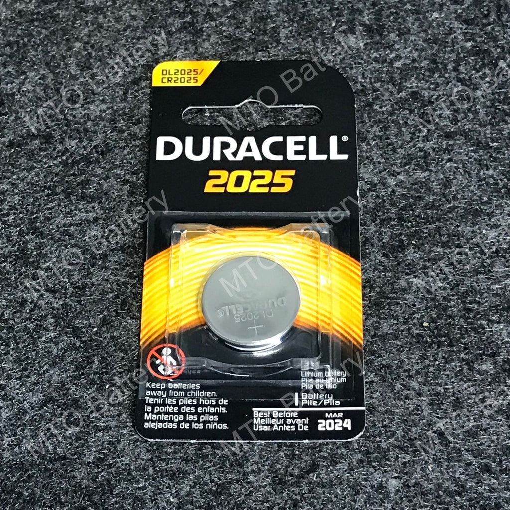 2025 Duracell 3V Lithium Coin Cell DL2025