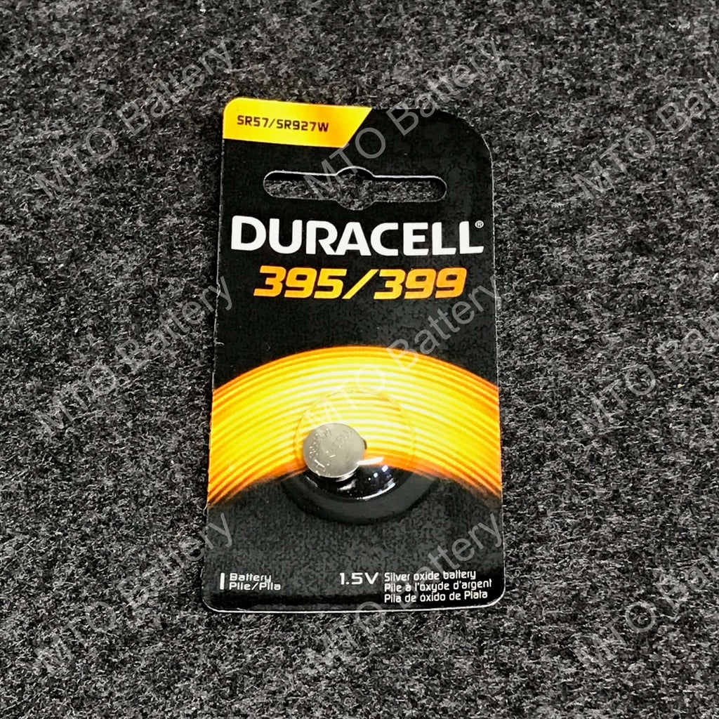 395/399 Duracell 1.5V Silver Oxide Coin Cell D395/399