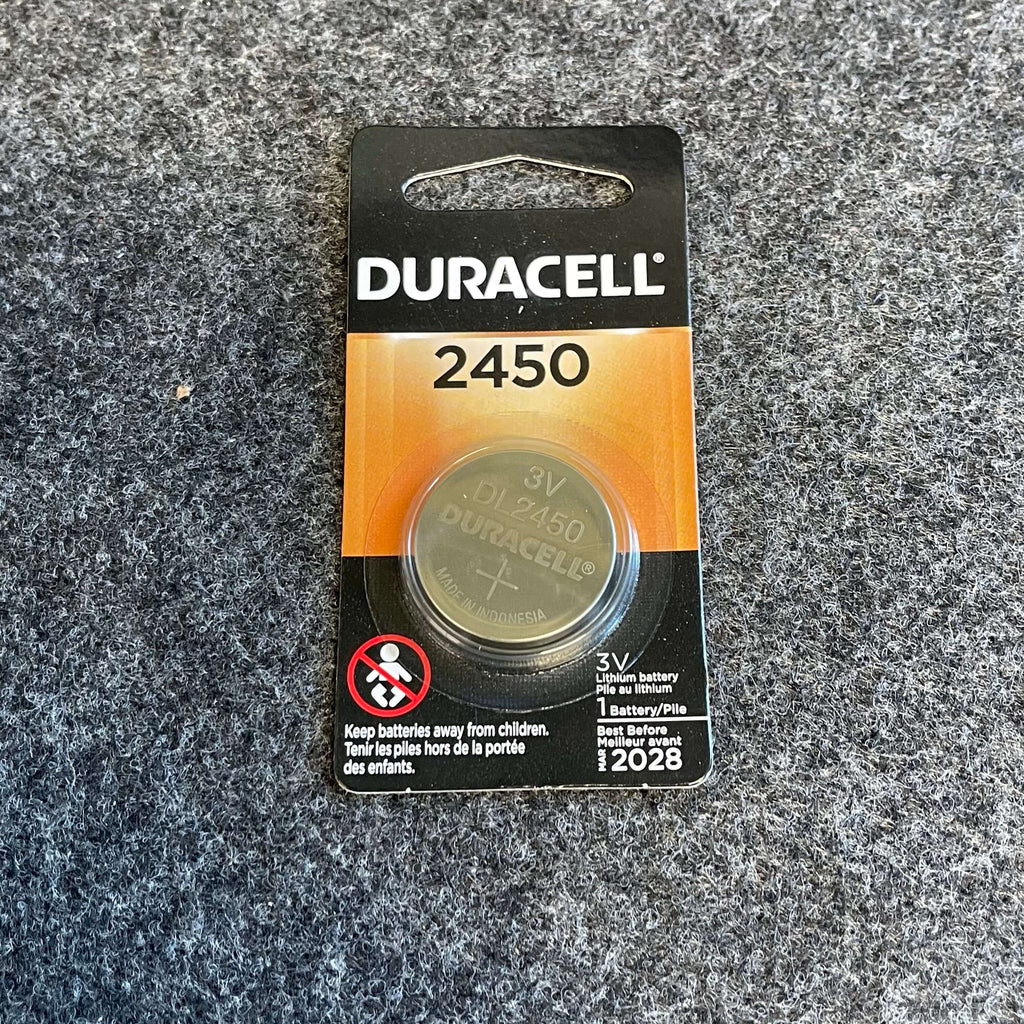2450 Duracell 3V Lithium Coin Cell DL2450