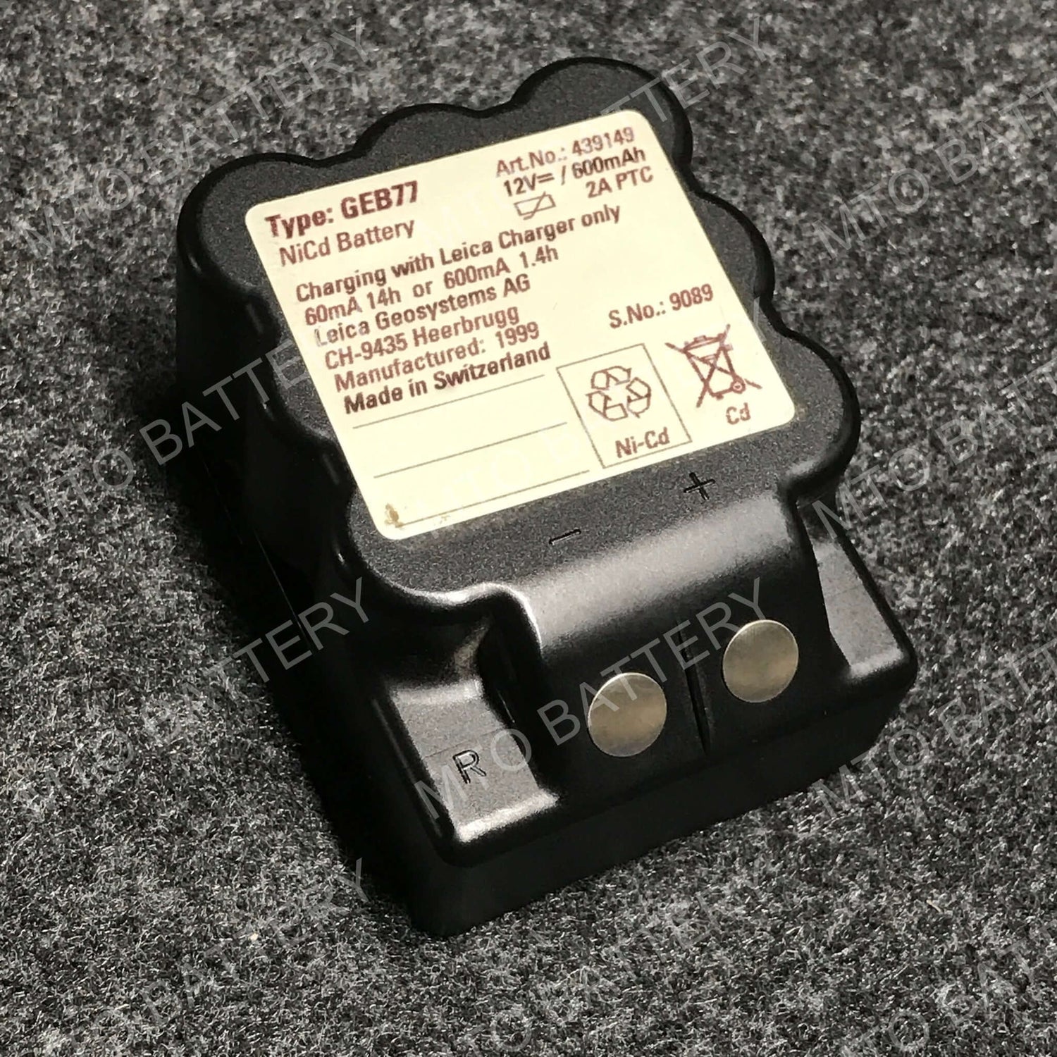 GEB77 Leica / Wild Battery Rebuild Service