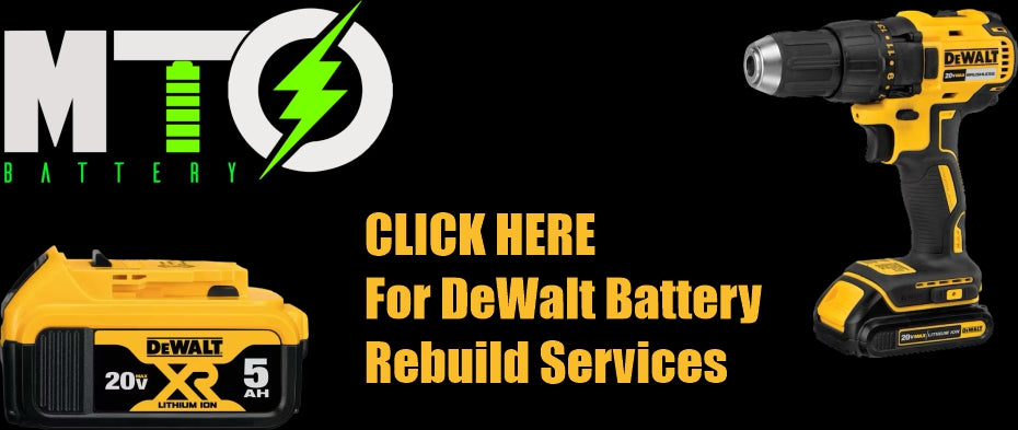 LBXR20 Black & Decker® 20V Lithium Battery Rebuild Service – MTO Battery