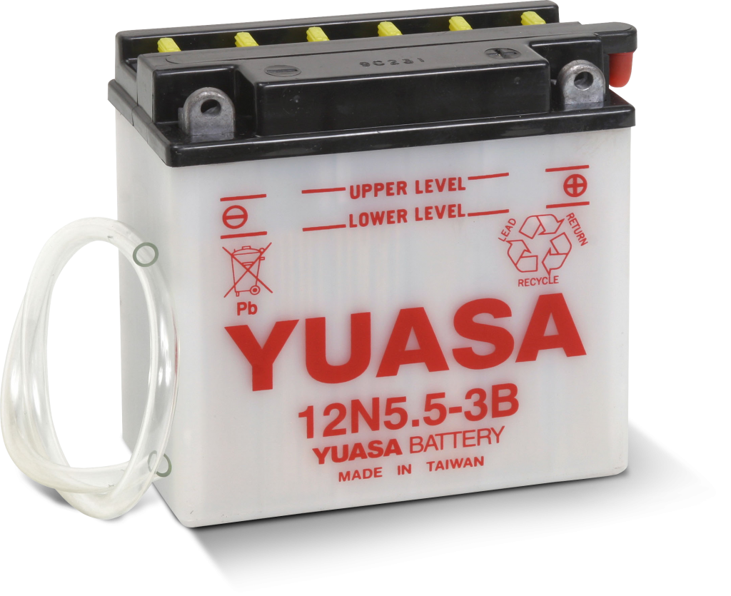 Batería 12N5.5A-3B Yuasa PowerSport (cargo por núcleo de $10) 