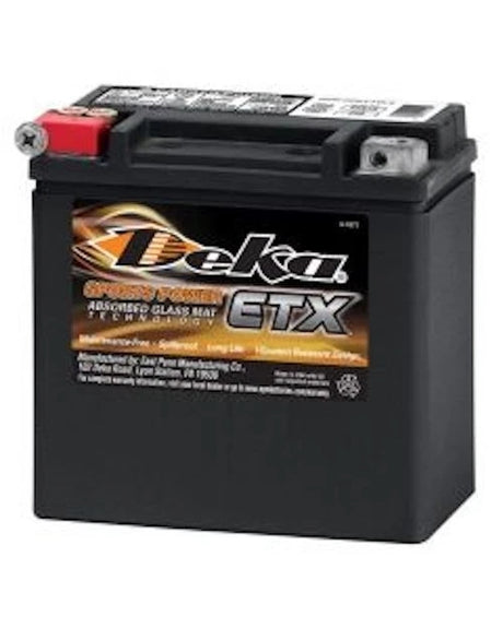 ETX14 DEKA PowerSport Battery ($10 Core Charge)