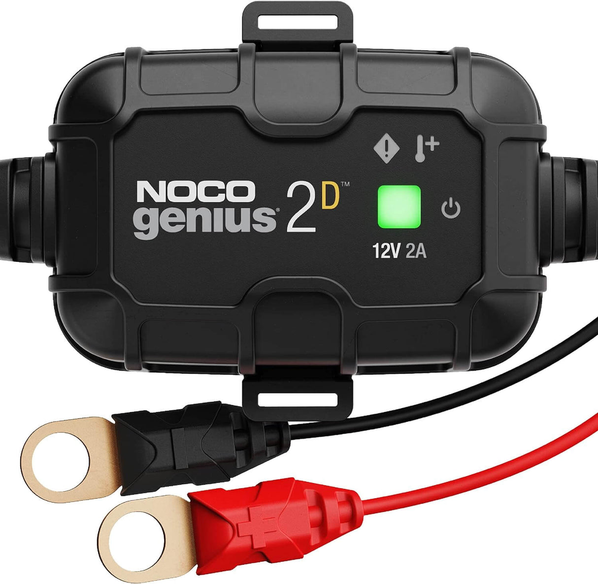 Cargador/mantenedor de montaje directo impermeable GENIUS2D NOCO 2A (solo conexión de terminal de anillo) 
