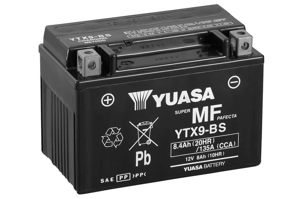 YTX9 Yuasa PowerSport Battery ($10 Core Charge)